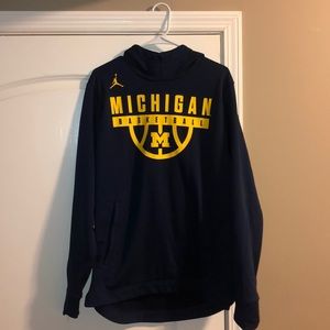 Jordan Michigan Basketball Hoodie